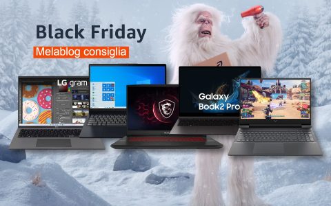 Black Friday 2022: i notebook di fascia alta da comprare su Amazon