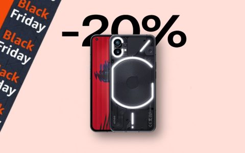 Black Friday 2022: Nothing Phone (1), lo smartphone trasparente, è in PROMO (-20%)