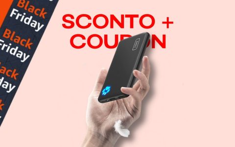 Black Friday 2022: Power Bank 10.000mAh REGALATO con sconto e coupon