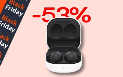 Black Friday 2022: Samsung Galaxy Buds2 al MINIMO STORICO (-53%)