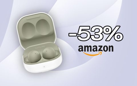 Samsung Galaxy Buds2: solo poche unità ancora in SUPER SCONTO (-53%)