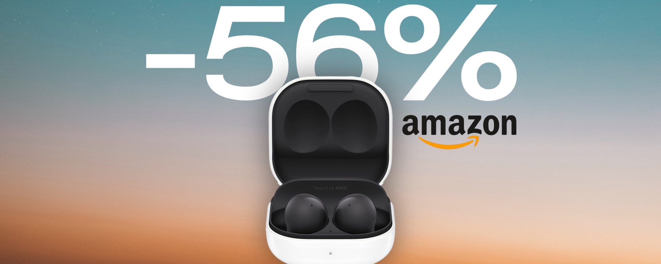 Samsung Galaxy Buds2: Amazon FUORI DI TESTA con lo SCONTO di oltre 110€