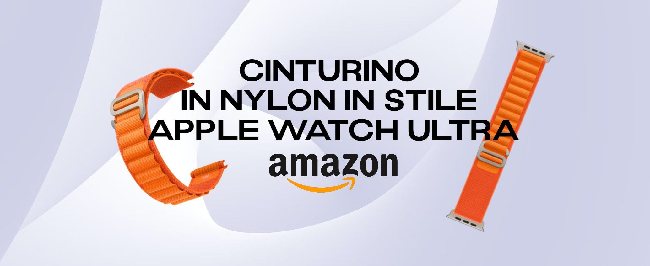 Cinturino stile Apple Watch Ultra: stile e avventura al polso a soli 20€