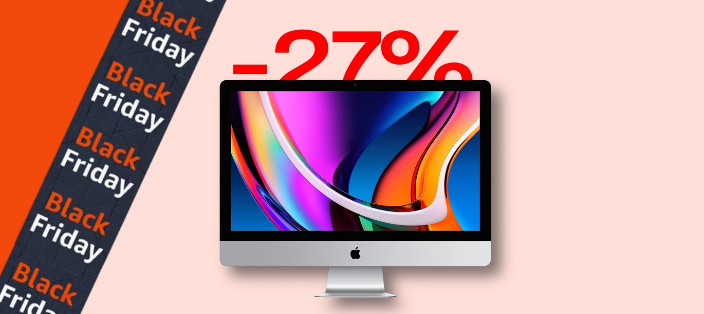 Black Friday 2022, iMac con display 27