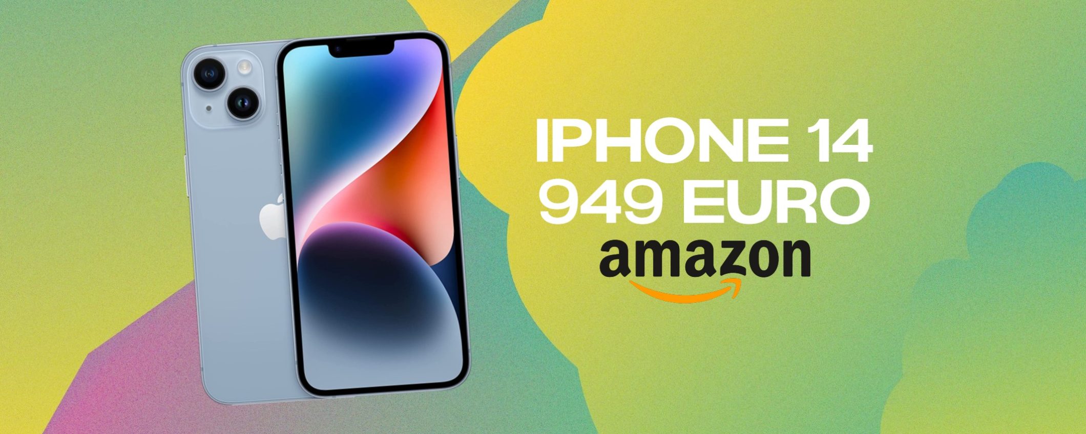 Amazon risponde a eBay: iPhone 14 128GB in OFFERTA a meno di 950€