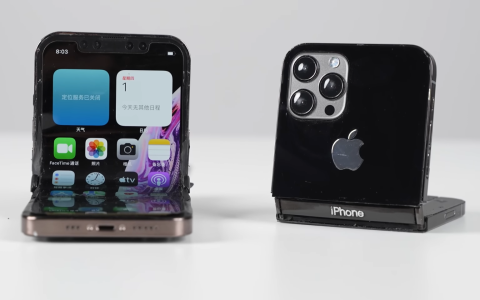 Ecco il primo iPhone pieghevole, e non lo ha realizzato Apple [Video]