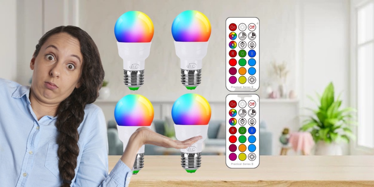 Lampadine Smart (Kit da 4): SUPER Offerta 5€ l'una