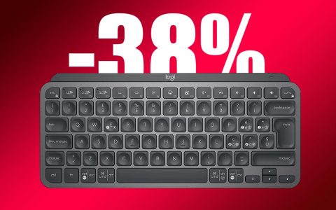 Logitech MX Keys Mini: con lo SCONTO del 38% è ancora più bella