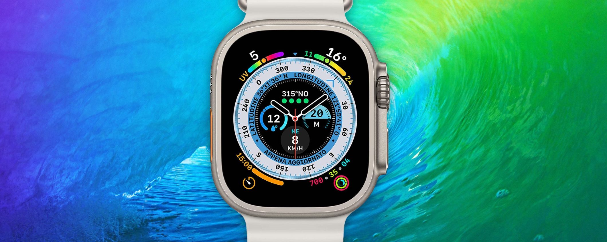 Apple Watch Ultra con cinturino Ocean a 929€: sconto 10%