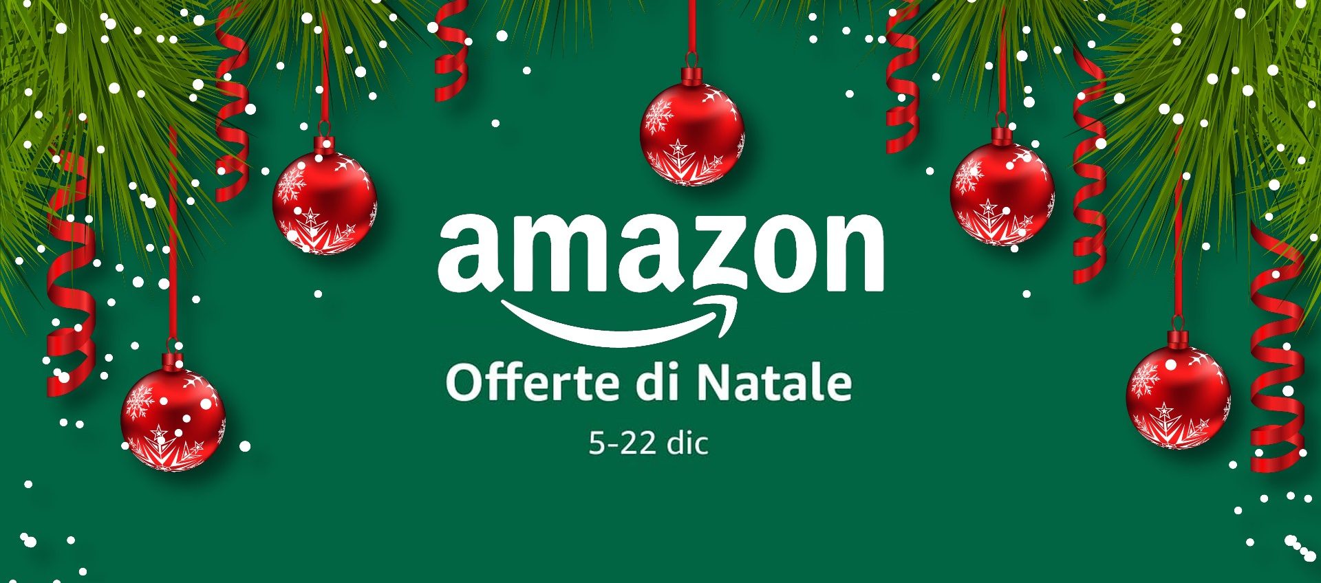 Su Amazon è già NATALE, offerte su tantissimi PRODOTTI: ecco i primi SUPER SCONTI