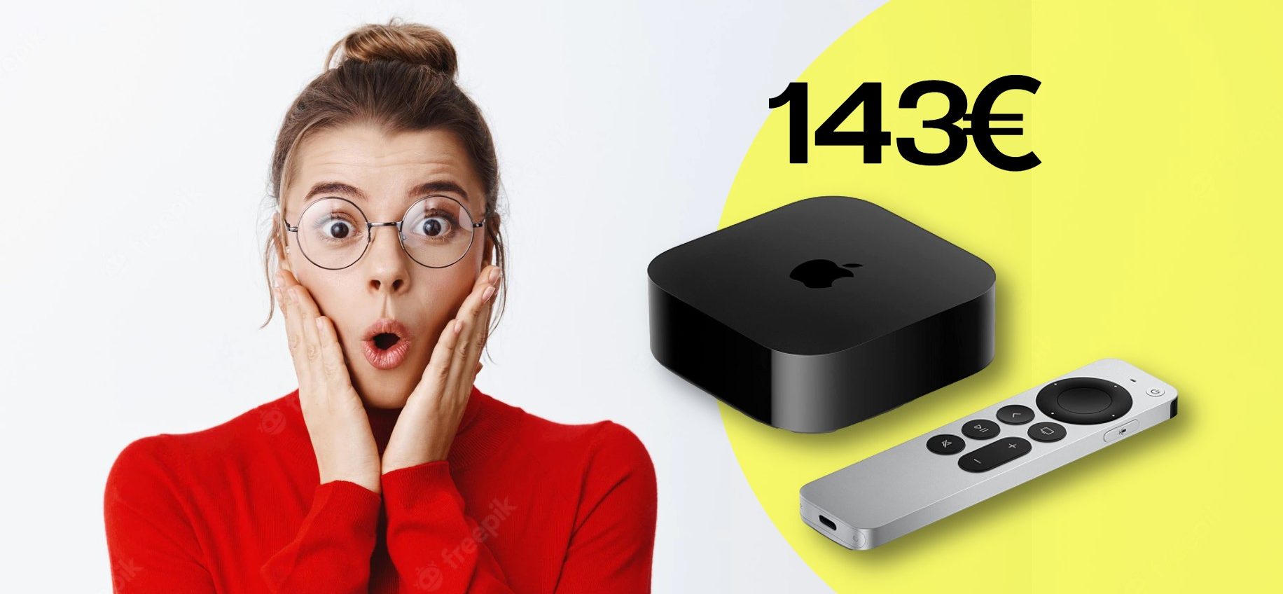 Apple TV 4K 2022 in OFFERTA a 143€ su eBay, sì hai letto bene