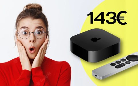 Apple TV 4K 2022 in OFFERTA a 143€ su eBay, sì hai letto bene