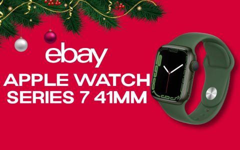 Apple Watch Series 7: RISPARMIA SUBITO 50 euro con il codice eBay!