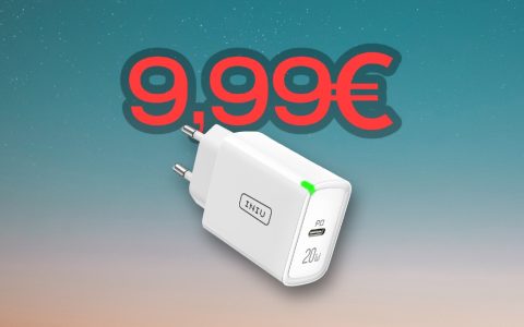 Caricabatterie USB-C da 20W a meno di 10€? Sì, con lo SCONTO Amazon del 29%