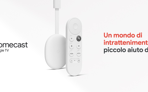 Chromecast con Google TV HD: lo streaming costa 5 volte meno di Apple TV