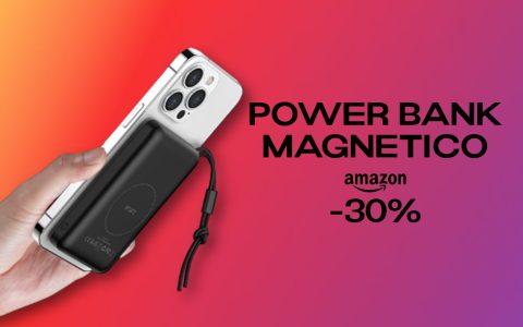 Powerbank magnetico con ricarica rapida: Sconto + Coupon