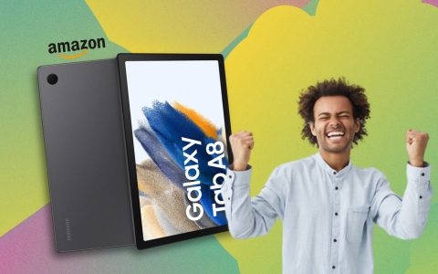 Samsung Galaxy Tab A8: l'alternativa economica ad iPad è in OFFERTA su Amazon