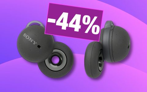 Sony LinkBuds: auricolari wireless SCONTATI del 44% su Amazon