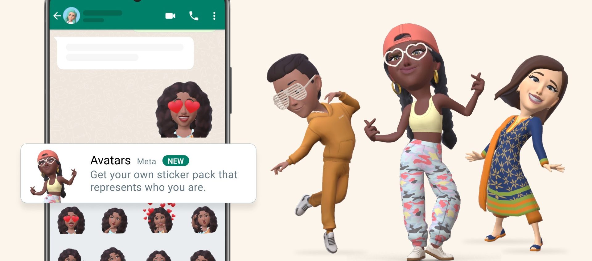 WhatsApp vuole conversazioni più rappresentative: arrivano gli Avatar!