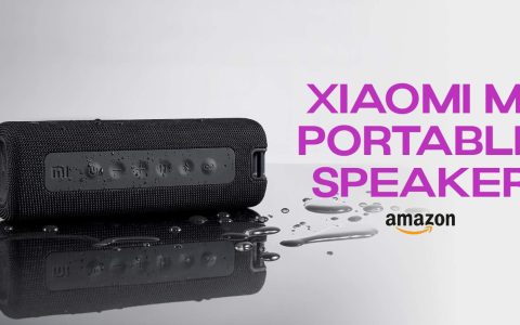 Xiaomi, il suo altoparlante Bluetooth impermeabile oggi ti costa meno di 30€