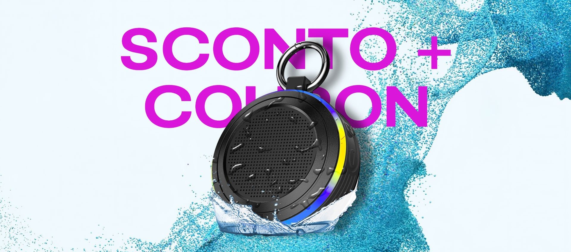 Altoparlante Bluetooth impermeabile a meno di 15€ (SCONTO + COUPON)