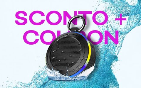 Altoparlante Bluetooth impermeabile a meno di 15€ (SCONTO + COUPON)