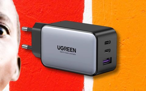 Caricabatterie USB-C e USB-A 65W: ricarica veloce e ottimo prezzo