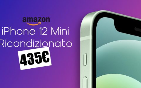 iPhone 12 Mini 128GB a 435€: ricondizionato ECCELLENTE (solo 7 rimasti)