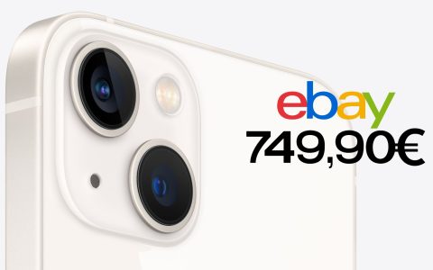 iPhone 13, ecco la PROMO che stavi aspettando: CLAMOROSO SCONTO di 190€ su eBay