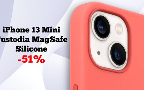 Custodia MagSafe in silicone per iPhone 13 Mini: PROMO BOMBA -51%