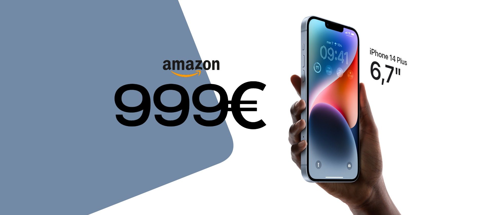 iPhone 14 Plus, SUPER PREZZO Amazon: sconto immediato 15%