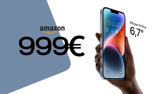 iPhone 14 Plus, SUPER PREZZO Amazon: sconto immediato 15%