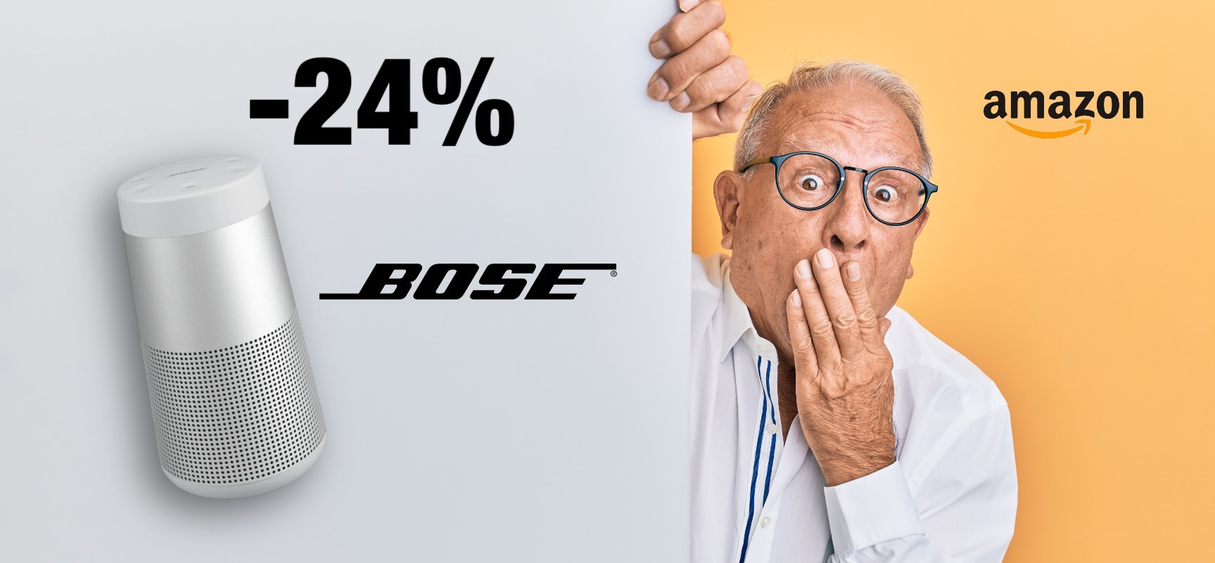 Bose SoundLink Revolve II: SCONTO del 24% sull'altoparlante Bluetooth da FAVOLA