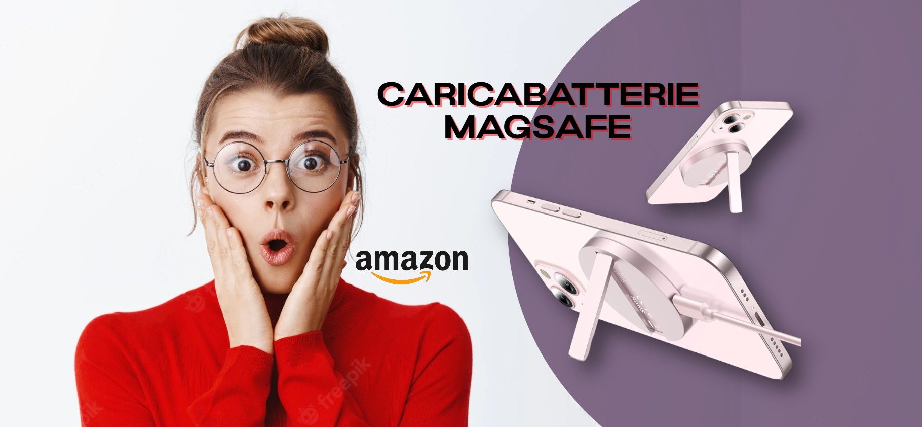 Caricabatterie MagSafe a MENO DI 9€ con coupon e codice sconto!