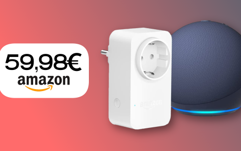 Echo Dot 5ª gen 2022 + Presa Smart Amazon: e anche oggi si risparmia! (-29%)