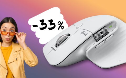 Logitech MX Master 3S, il mouse più amato dagli utenti Mac (-33%)