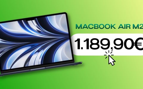 MacBook Air M2, il minimo storico su eBay è da IMPAZZIRE: tuo a meno di 1.190€