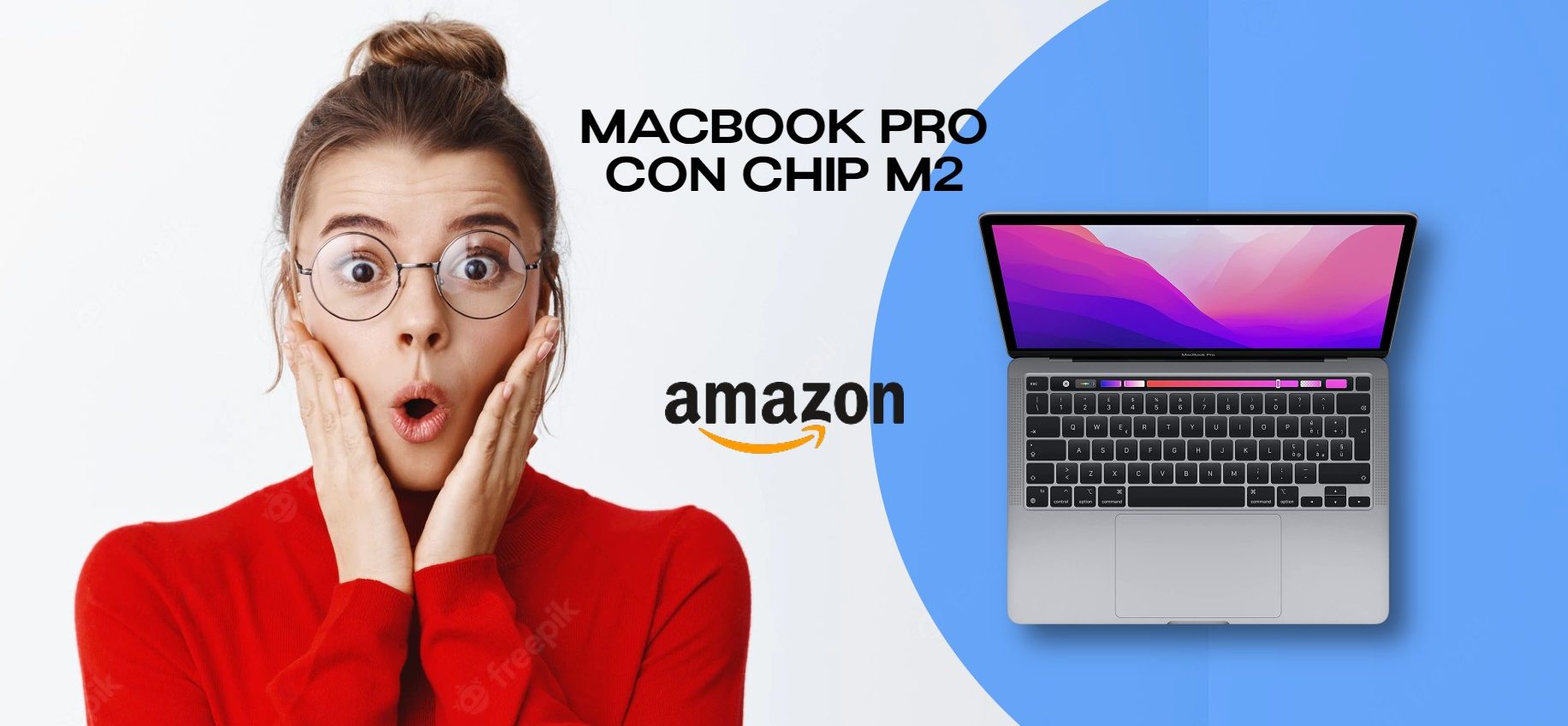 MacBook Pro con i muscoli del chip M2: con lo SCONTO Amazon risparmi quasi 300€