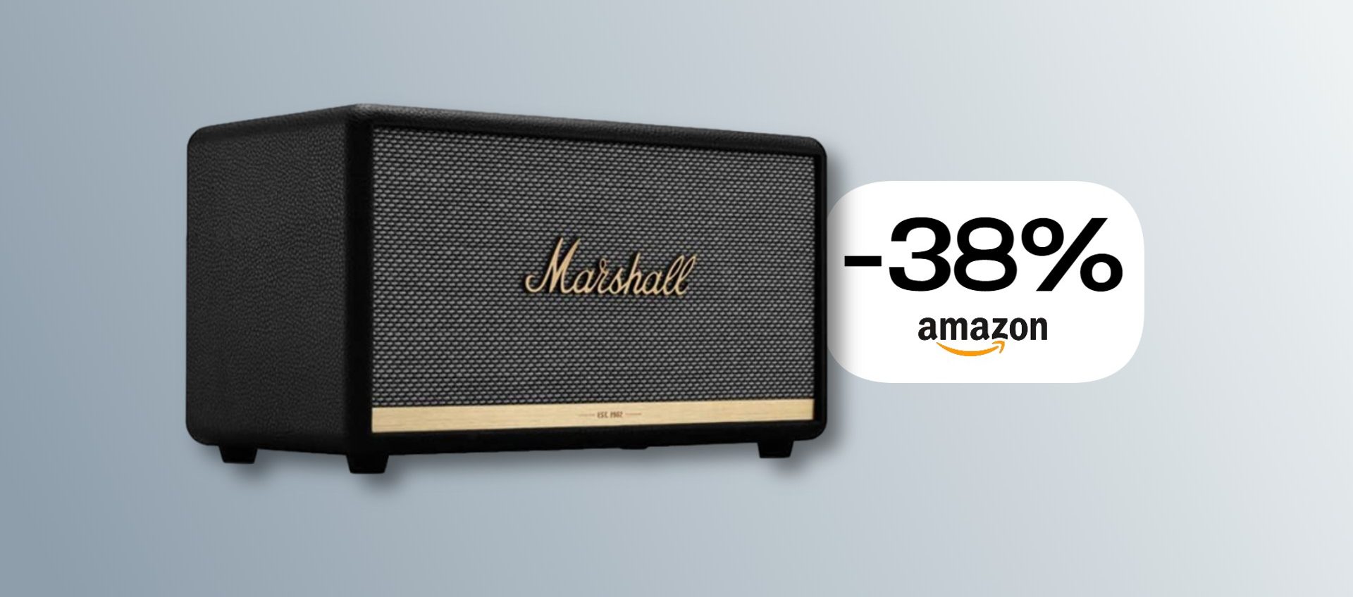 Marshall Stanmore II: non troverai miglior speaker Bluetooth di questo (-140€)