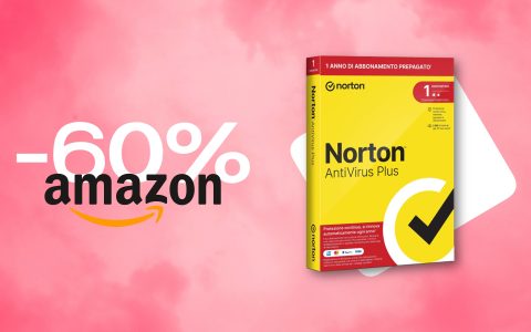 Norton Antivirus Plus 2023: proteggi il tuo Mac/PC a soli 11,99€ (-60%)