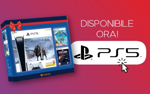 PlayStation 5 con God of War, Horizon e Miles Morales DISPONIBILE ORA su Unieuro