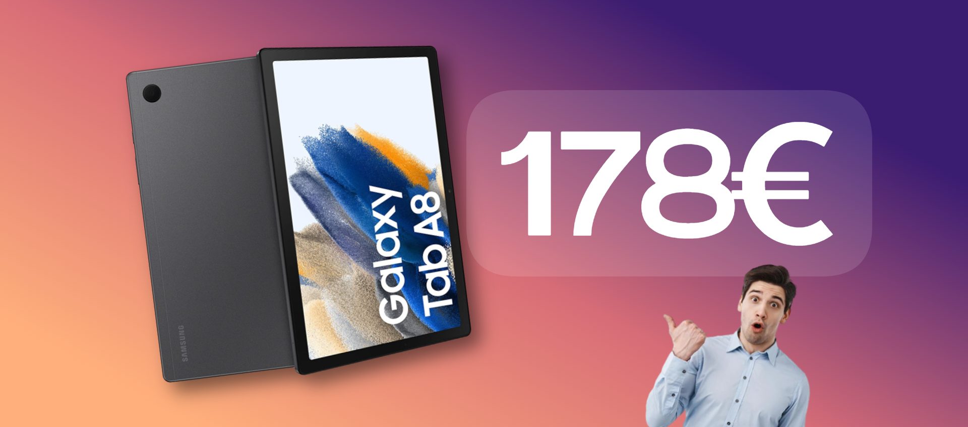 Samsung Galaxy Tab A8 è la migliore alternativa economica agli iPad: solo 178€!