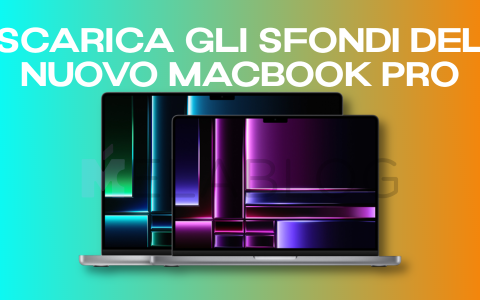 Scarica gli sfondi del nuovo MacBook Pro con M2 Pro e M2 Max