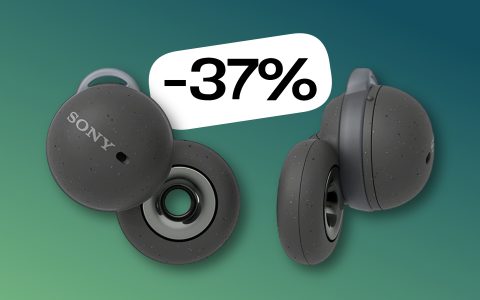 Sony LinkBuds: auricolari wireless insoliti ma di una qualità pazzesca (-37%)