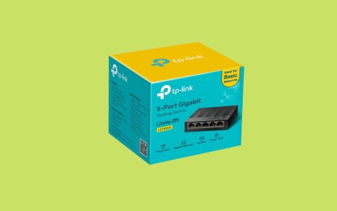 Switch Ethernet 5 Porte Gigabit di TP-Link a 10 euro su Amazon