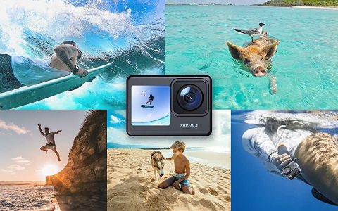 Action Cam 4K/60fps con antishake: solo 69€ con Cuopon