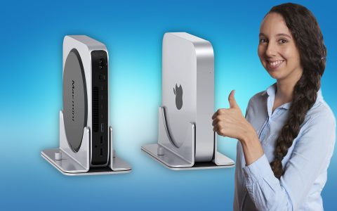 Supporto verticale per Mac Mini: elegante e ottima dissipazione