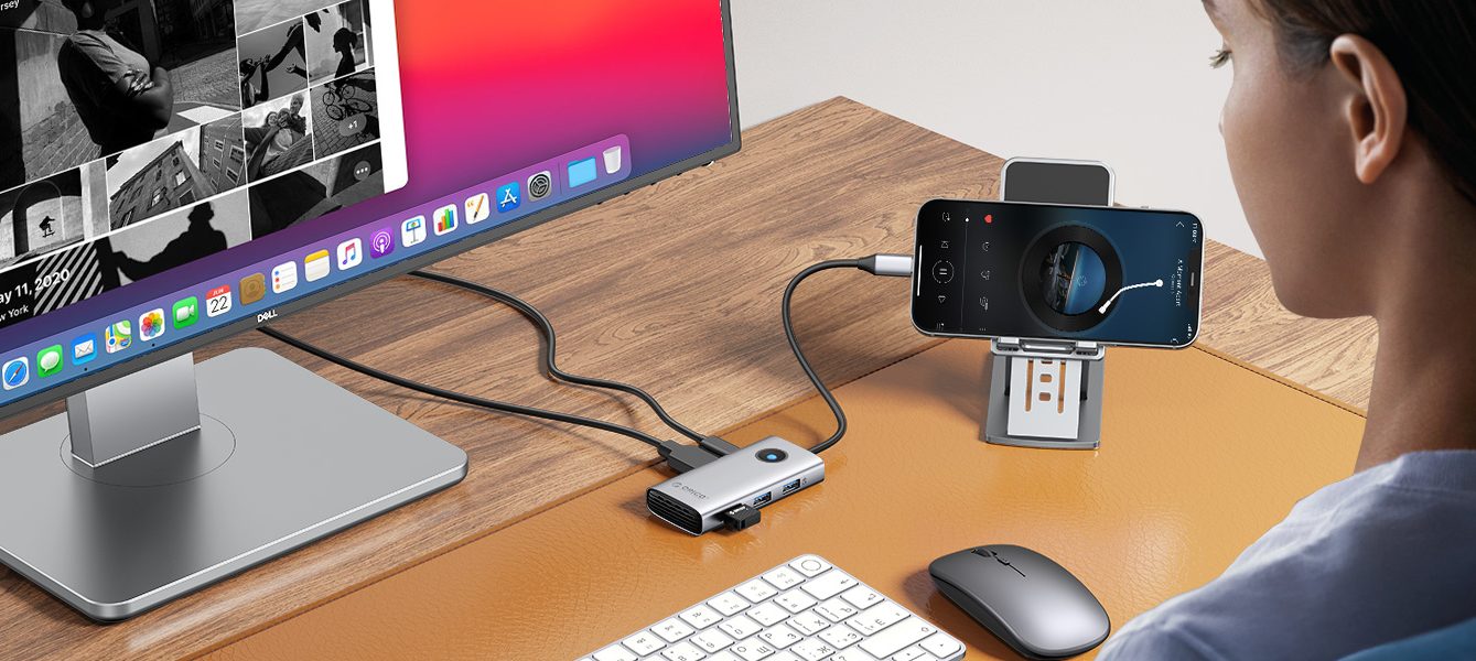 Hub USB-C 6-in-1: le porte di cui ha bisogno, al PREZZO GIUSTO (-20%)