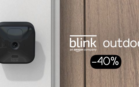 Blink Outdoor, SCONTO WOW 40%: la sicurezza viene prima di tutto