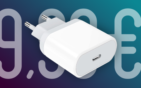 Caricabatterie USB-C da 20W a PREZZO PAZZESCO su Amazon (-47%)